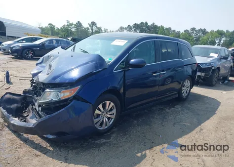 2016 Honda Odyssey Se z USA, uszkodzony, nr VIN 5FNRL5H33GB157821